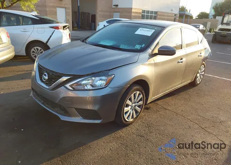 2018 Nissan Sentra S из США, поврежденный, VIN 3N1AB7AP9JY324206